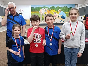 Participants au Challenge de pétanque jeunes 2026