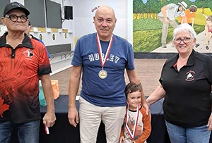 Pétanque gagnants 1er position