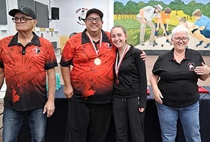 Pétanque gagnants 1er position