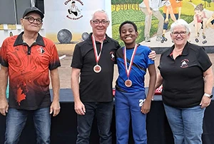 Pétanque gagnants 3e position